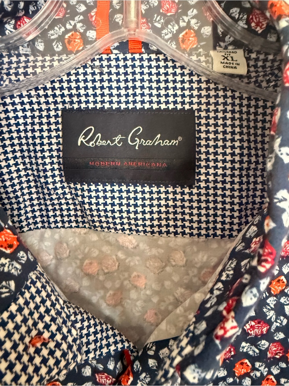 Robert Graham, short sleeve floral button down shirt - Picture 3 of 4